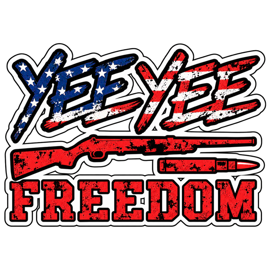 Yee Yee Freedom Sticker / Decal