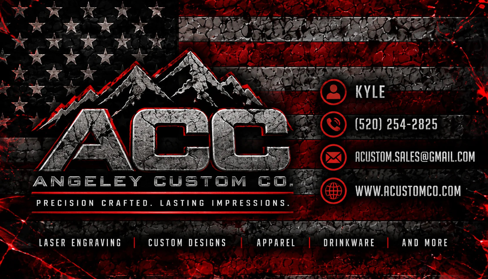 Angeley Custom Co. branded artwork
